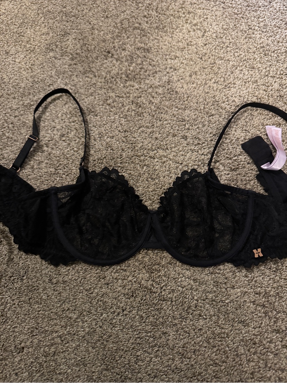 Fenty floral lace bra
